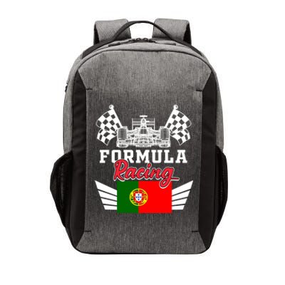 Portuguese Auto Race Portugal Flag Formula Racing Car Racer Meaningful Gift Vector Backpack