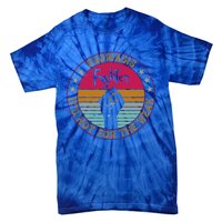 Psoriasis Awareness Retro Fighter Warrior Meaningful Gift Tie-Dye T-Shirt