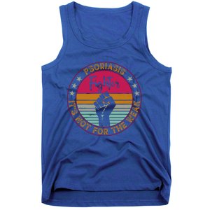 Psoriasis Awareness Retro Fighter Warrior Meaningful Gift Tank Top