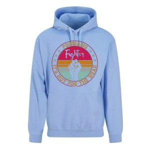 Psoriasis Awareness Retro Fighter Warrior Meaningful Gift Unisex Surf Hoodie