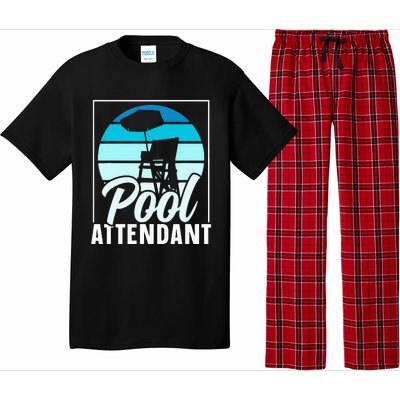 Pool Attendant Rescuer Attendants Swimming Pajama Set