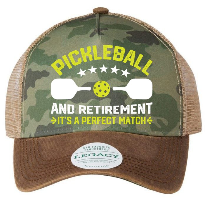 Pickleball And Retirement It's A Perfect Match Legacy Tie Dye Trucker Hat