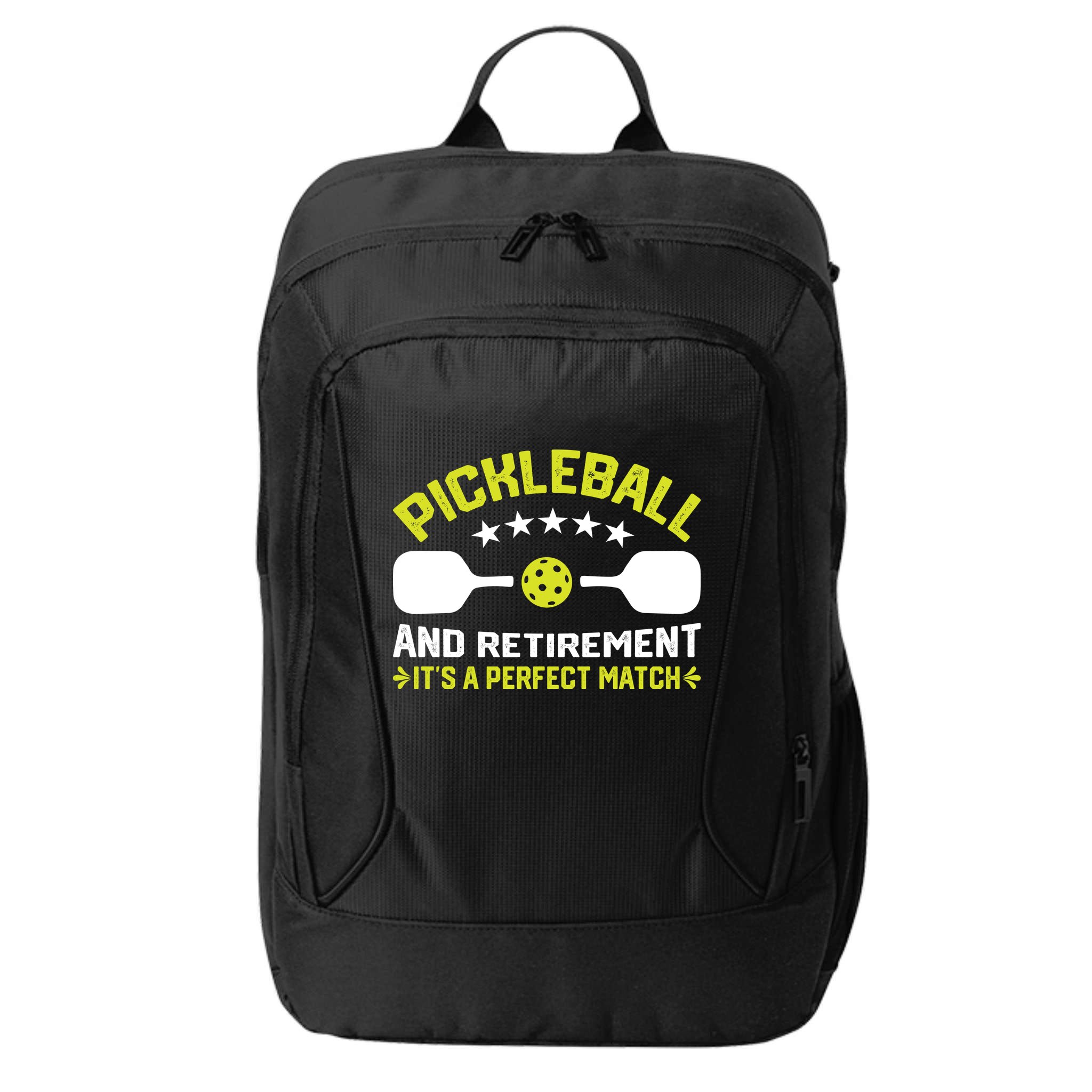 Pickleball And Retirement It's A Perfect Match City Backpack