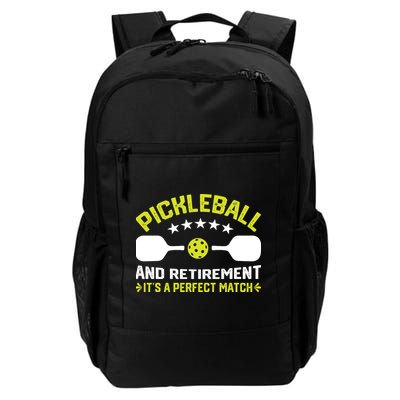 Pickleball And Retirement It's A Perfect Match Backpack