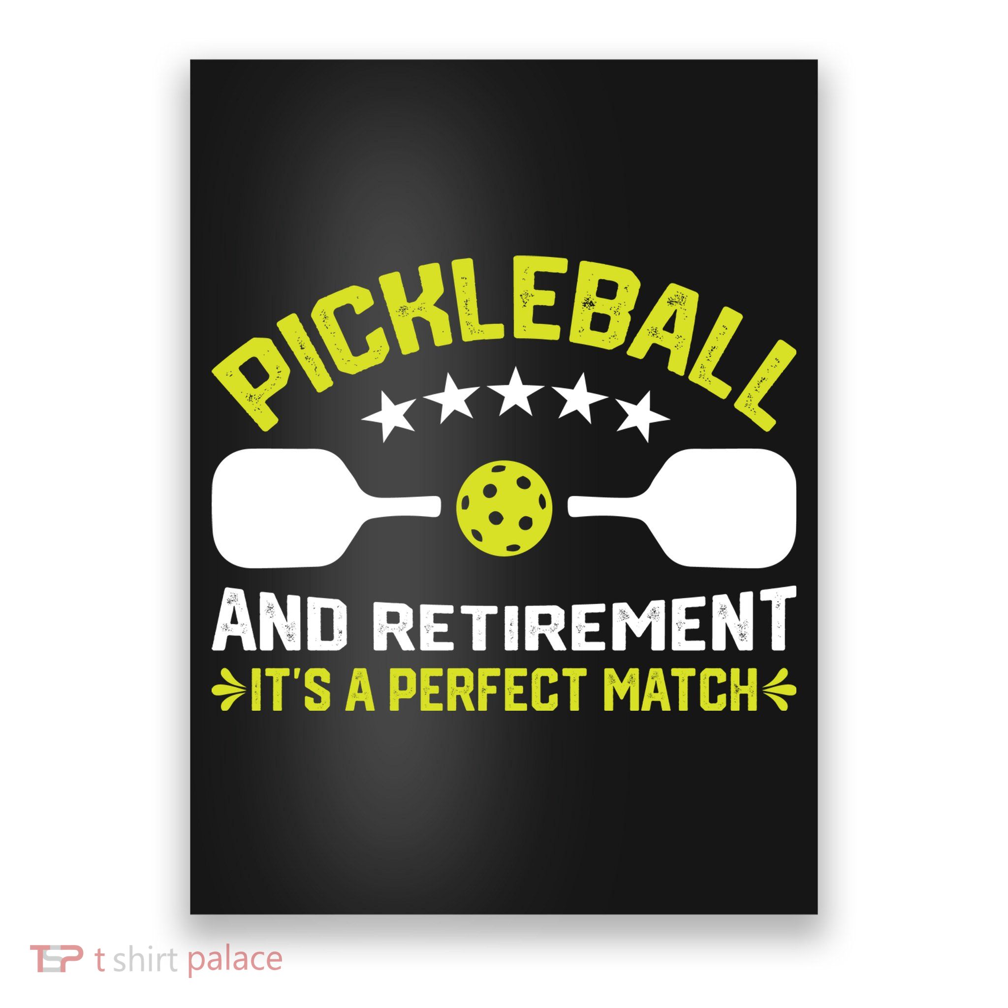 Pickleball And Retirement It's A Perfect Match Poster