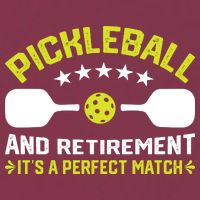 Pickleball And Retirement It's A Perfect Match 16oz Travel Tumbler