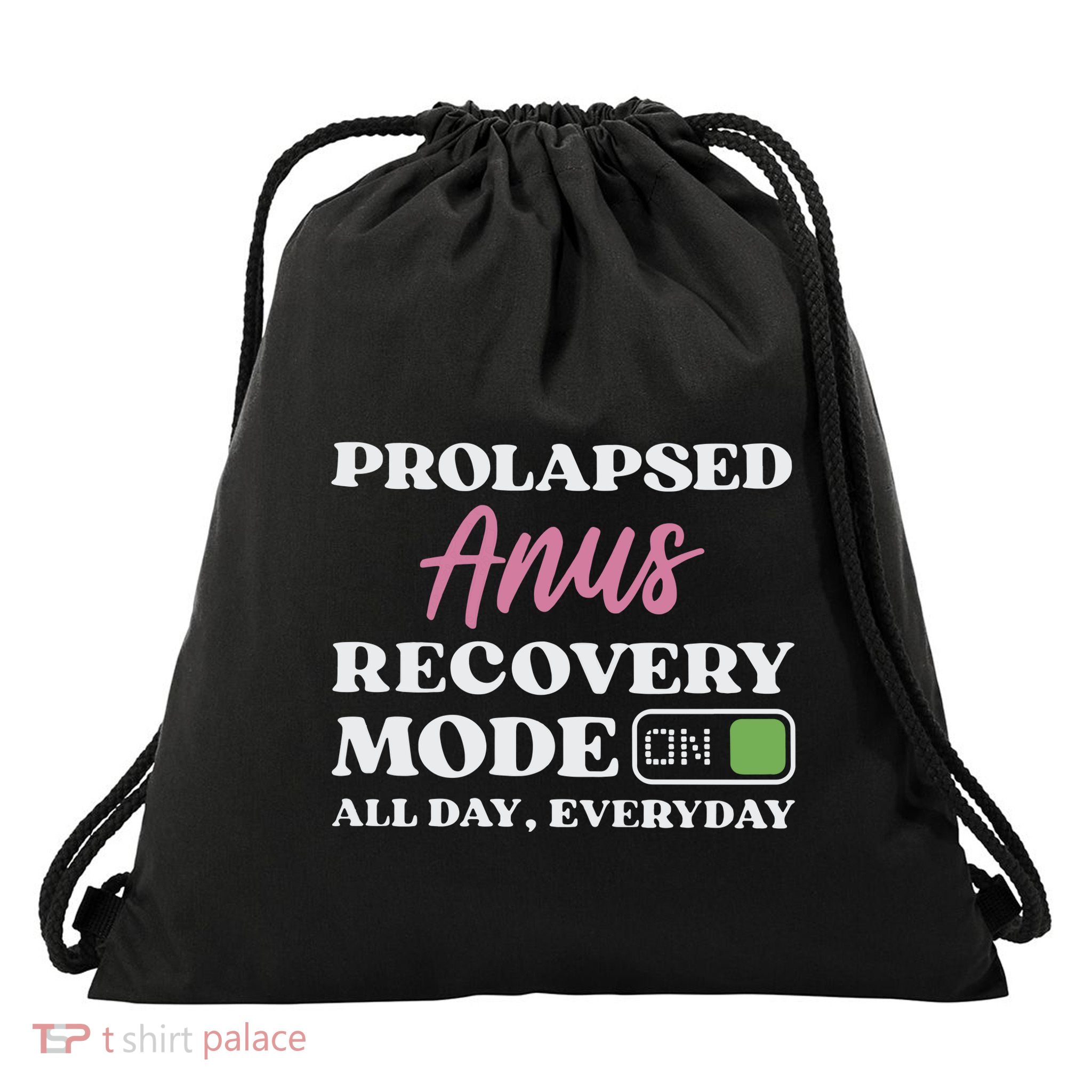 Prolapsed Anus Recovery Mode Drawstring Bag