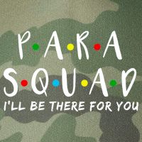 Para Squad I'll Be There For You Legacy Tie Dye Trucker Hat