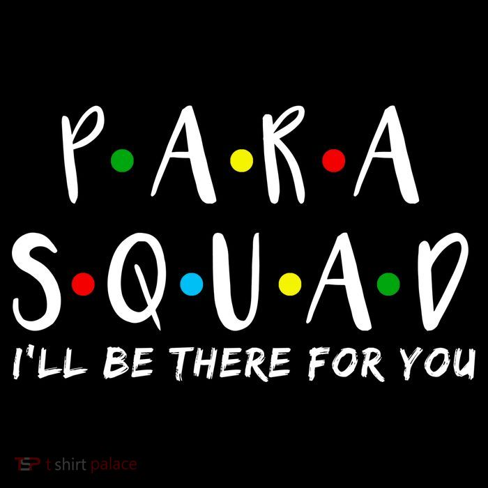Para Squad I'll Be There For You Performance Shirt