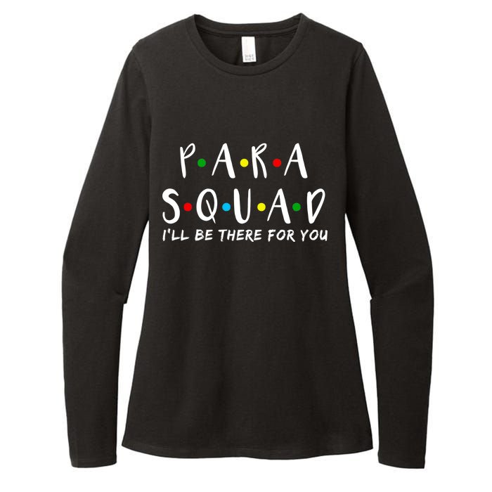 Para Squad I'll Be There For You Womens CVC Long Sleeve Shirt