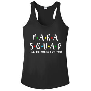 Para Squad I'll Be There For You Ladies PosiCharge Competitor Racerback Tank