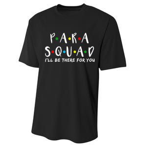 Para Squad I'll Be There For You Performance Sprint T-Shirt