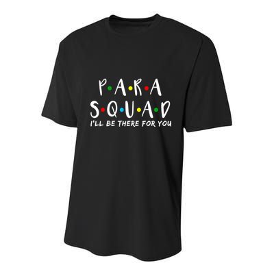 Para Squad I'll Be There For You Youth Performance Sprint T-Shirt