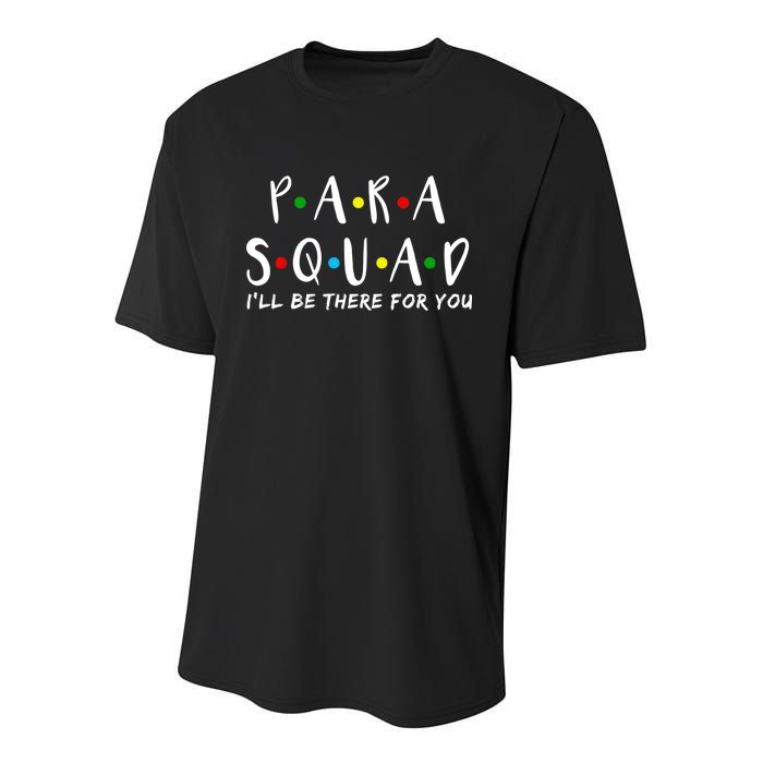 Para Squad I'll Be There For You Youth Performance Sprint T-Shirt