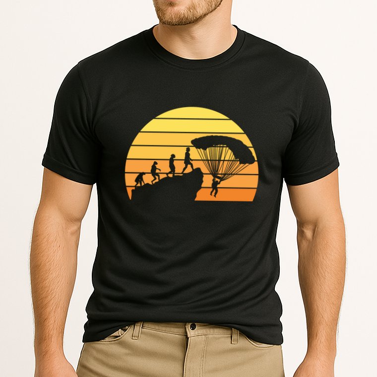 Parachuting Evolution Performance Shirt