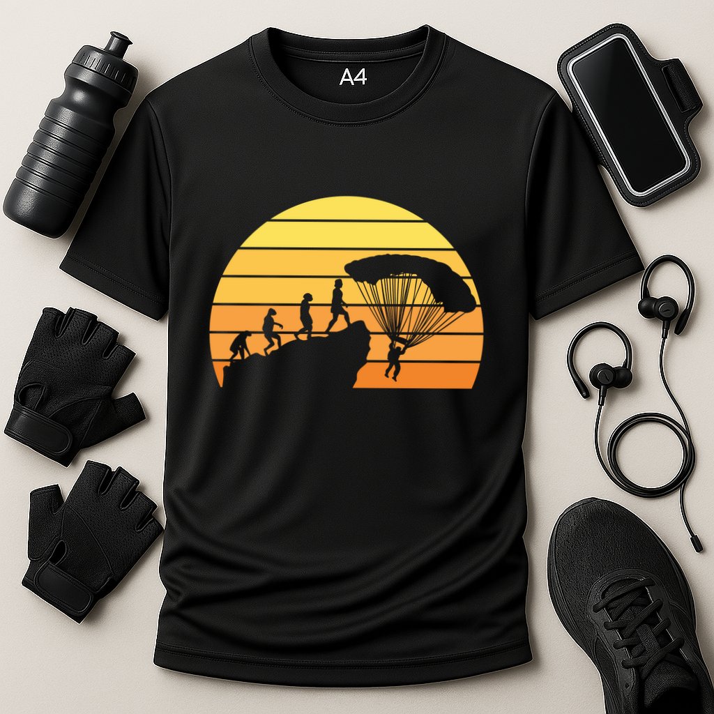 Parachuting Evolution Performance Shirt