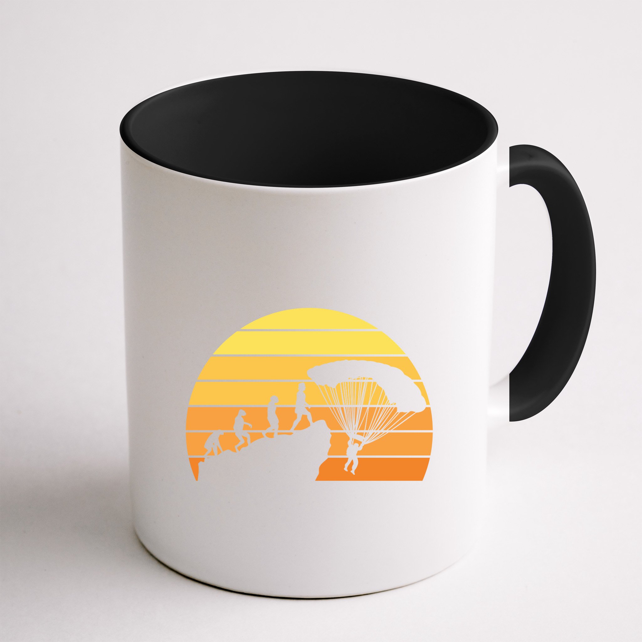 Parachuting Evolution Mug