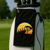 Parachuting Evolution Golf Towel