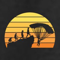Parachuting Evolution Golf Towel