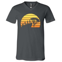 Parachuting Evolution V-Neck T-Shirt