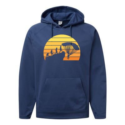 Parachuting Evolution Performance Fleece Hoodie