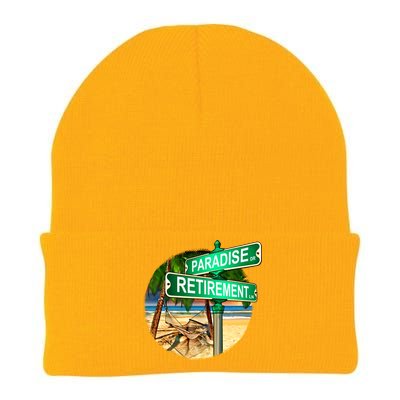 Paradise Dr Retirement Ln Knit Cap Winter Beanie