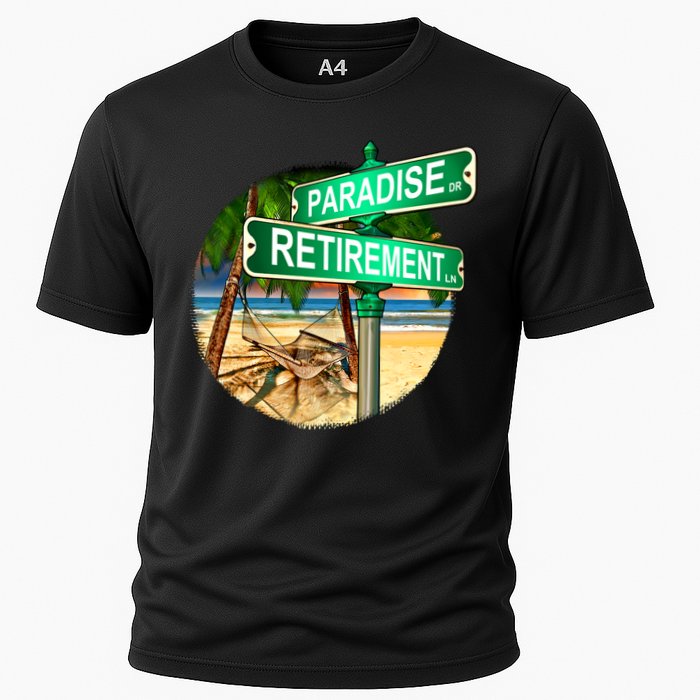 Paradise Dr Retirement Ln Cooling Performance Crew T-Shirt