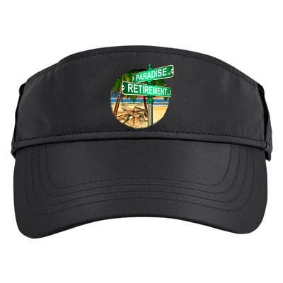 Paradise Dr Retirement Ln Adult Drive Performance Visor