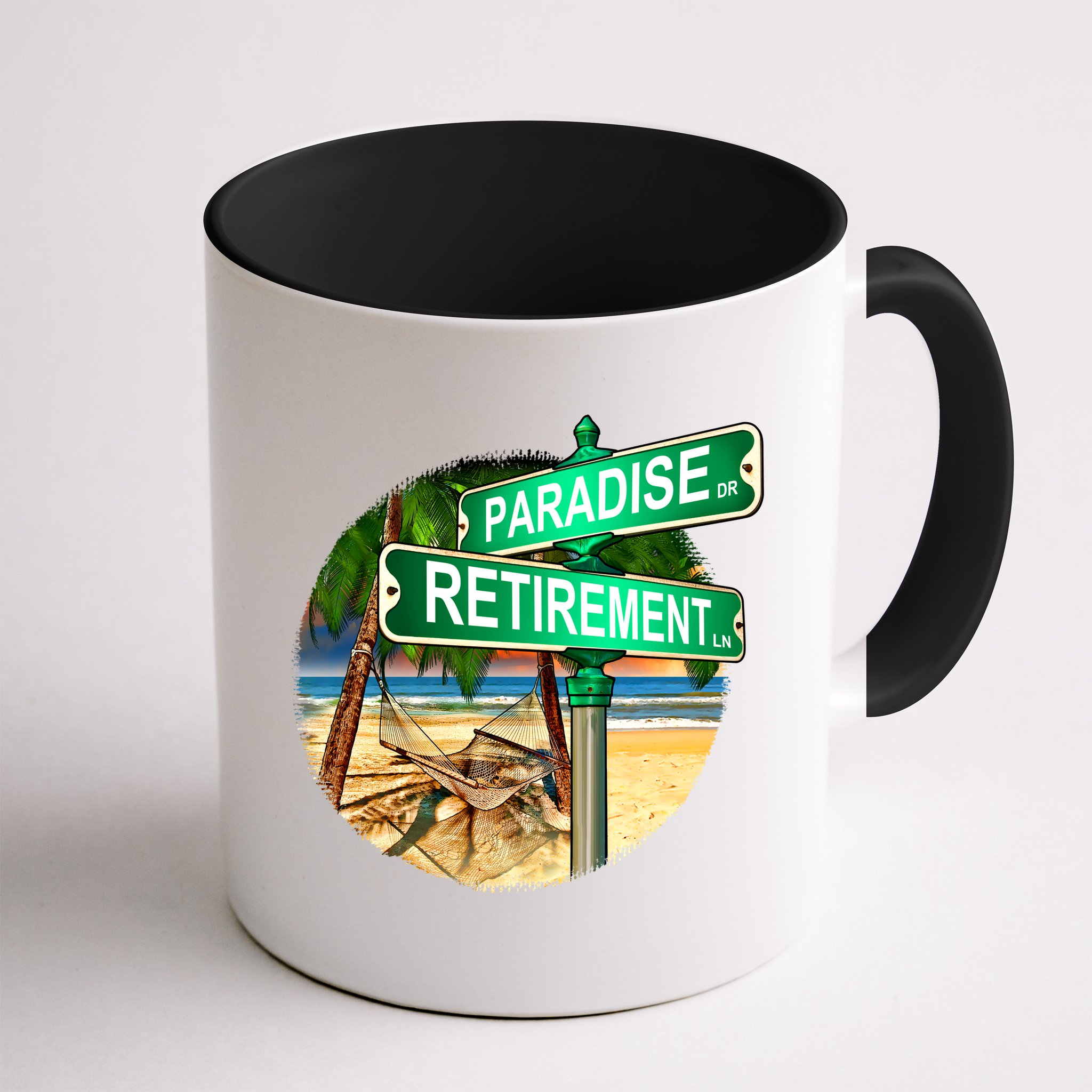 Paradise Dr Retirement Ln Mug