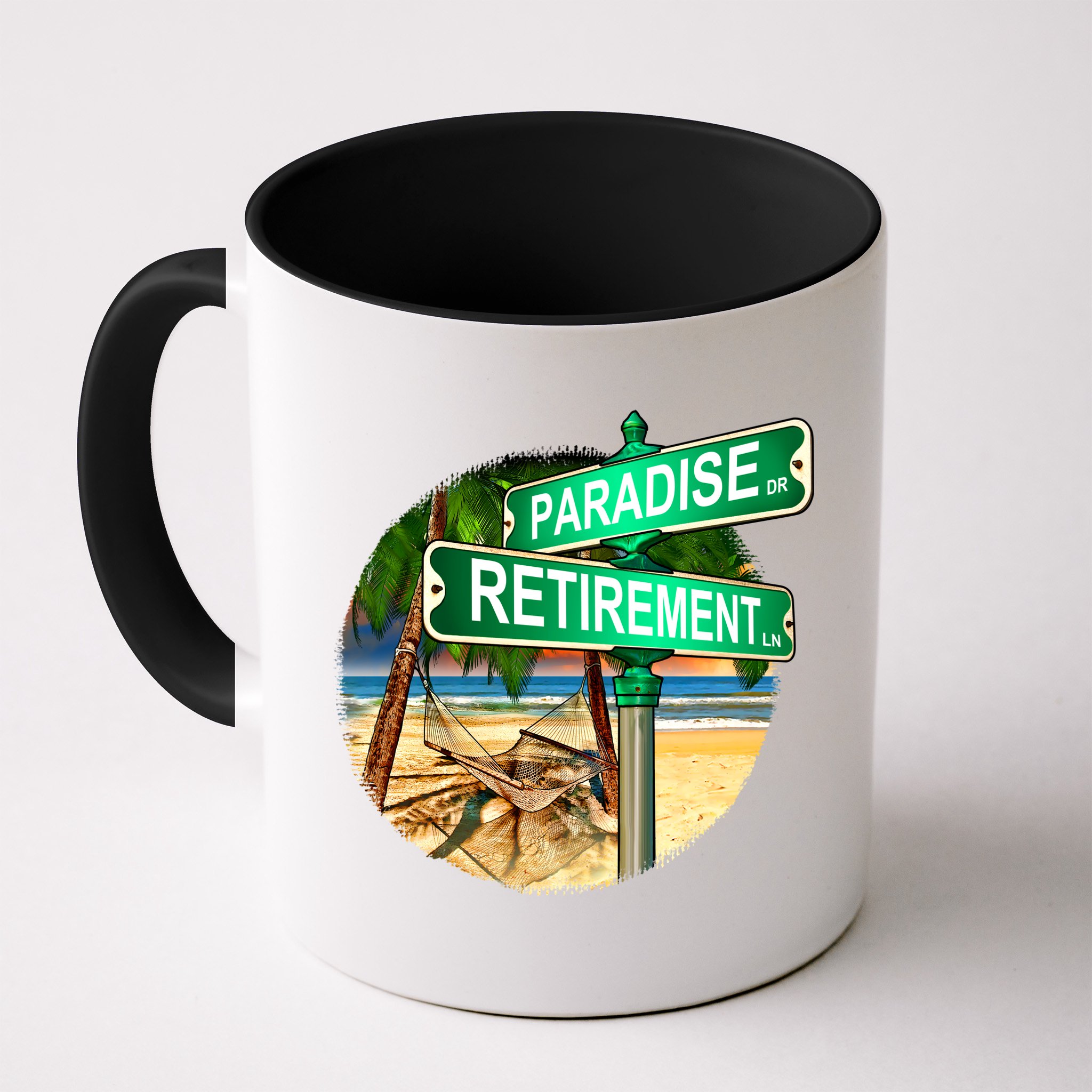 Paradise Dr Retirement Ln Mug
