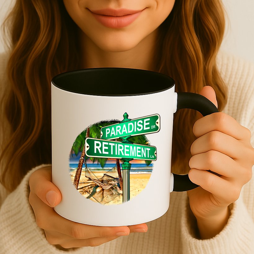 Paradise Dr Retirement Ln Mug