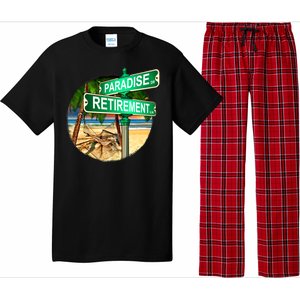 Paradise Dr Retirement Ln Pajama Set