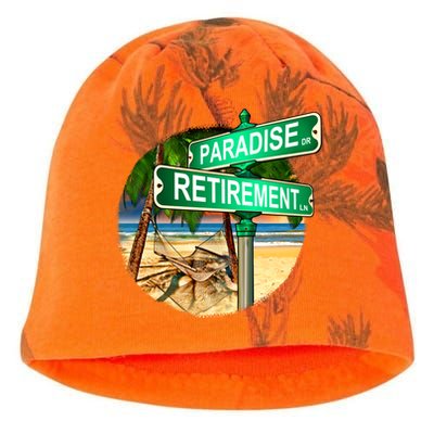 Paradise Dr Retirement Ln Kati - Camo Knit Beanie