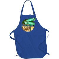 Paradise Dr Retirement Ln Full-Length Apron With Pockets