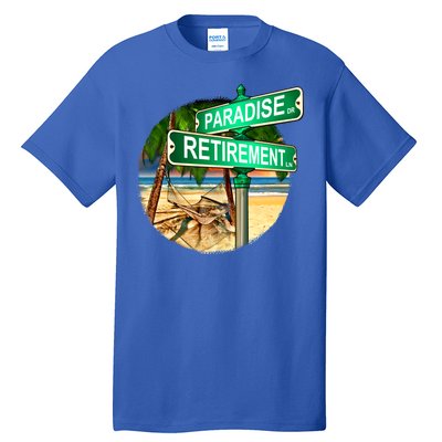 Paradise Dr Retirement Ln Tall T-Shirt