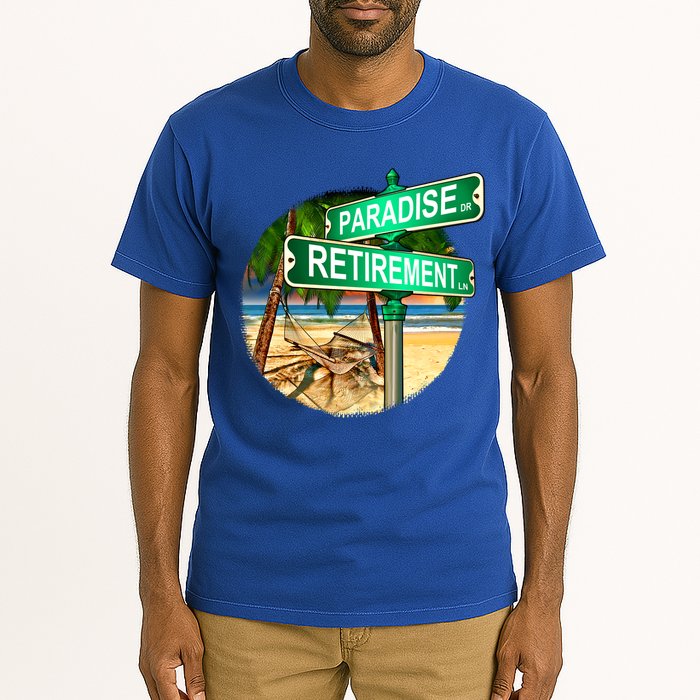 Paradise Dr Retirement Ln Tall T-Shirt
