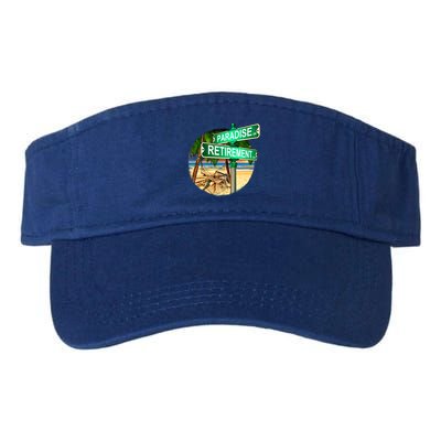 Paradise Dr Retirement Ln Valucap Bio-Washed Visor