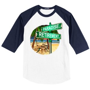 Paradise Dr Retirement Ln Baseball Sleeve Shirt