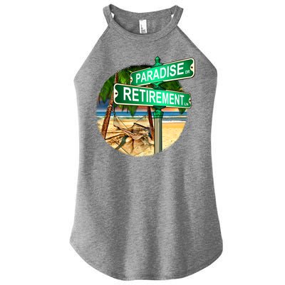 Paradise Dr Retirement Ln Women's Perfect Tri Rocker Tank