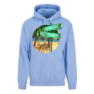 Paradise Dr Retirement Ln Unisex Surf Hoodie