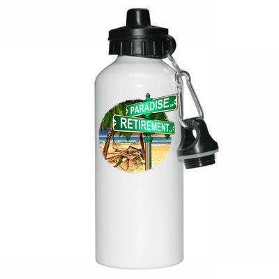 Paradise Dr Retirement Ln Aluminum Water Bottle