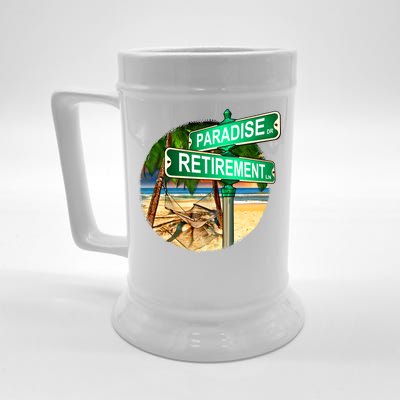 Paradise Dr Retirement Ln Beer Stein