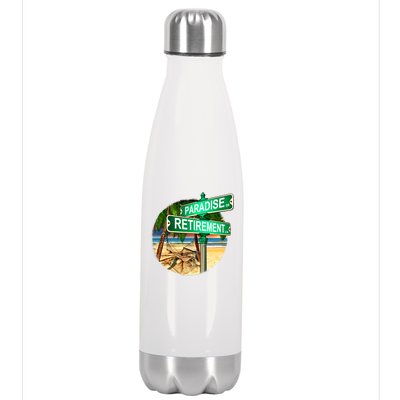 Paradise Dr Retirement Ln Stainless Steel Insulated Water Bottle