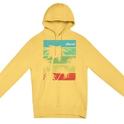 Paradise In Hawaii Premium Pullover Hoodie