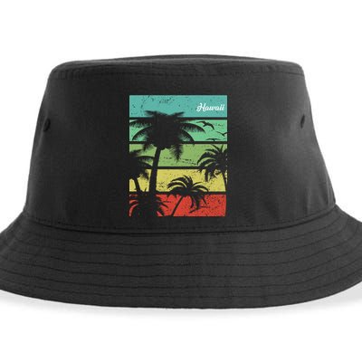 Paradise In Hawaii Sustainable Bucket Hat