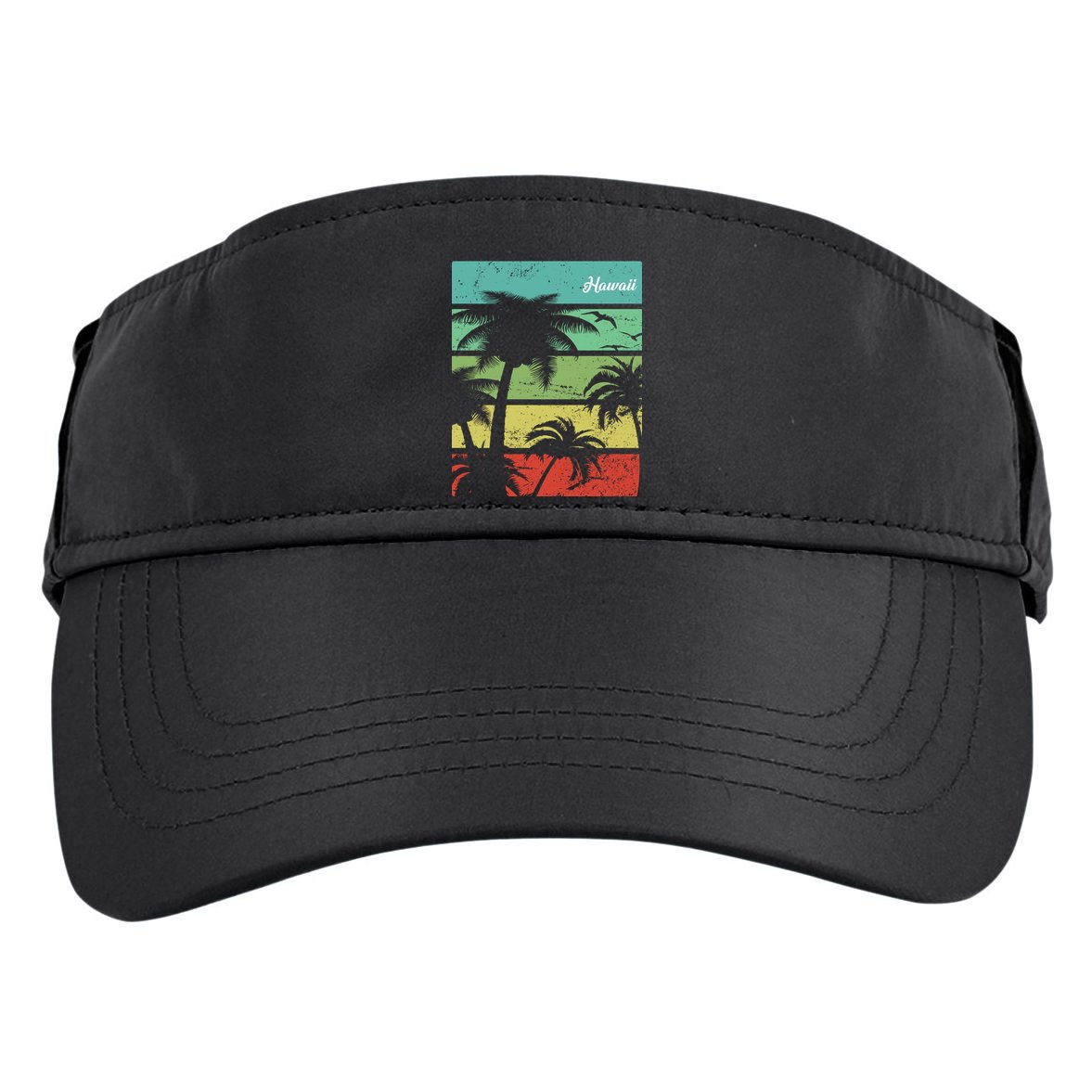 Paradise In Hawaii Adult Drive Performance Visor