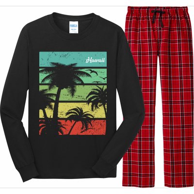 Paradise In Hawaii Long Sleeve Pajama Set