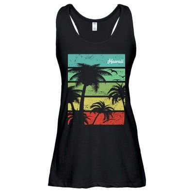 Paradise In Hawaii Ladies Essential Flowy Tank