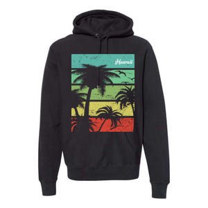 Paradise In Hawaii Premium Hoodie