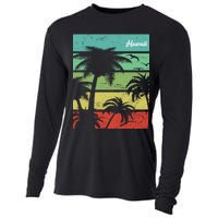 Paradise In Hawaii Cooling Performance Long Sleeve Crew